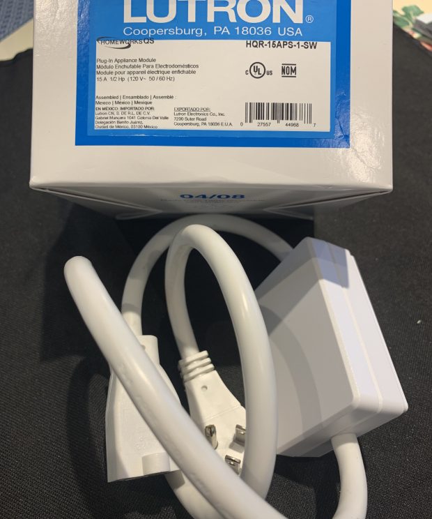 Lutron HomeWorks Plug-In Appliance Module