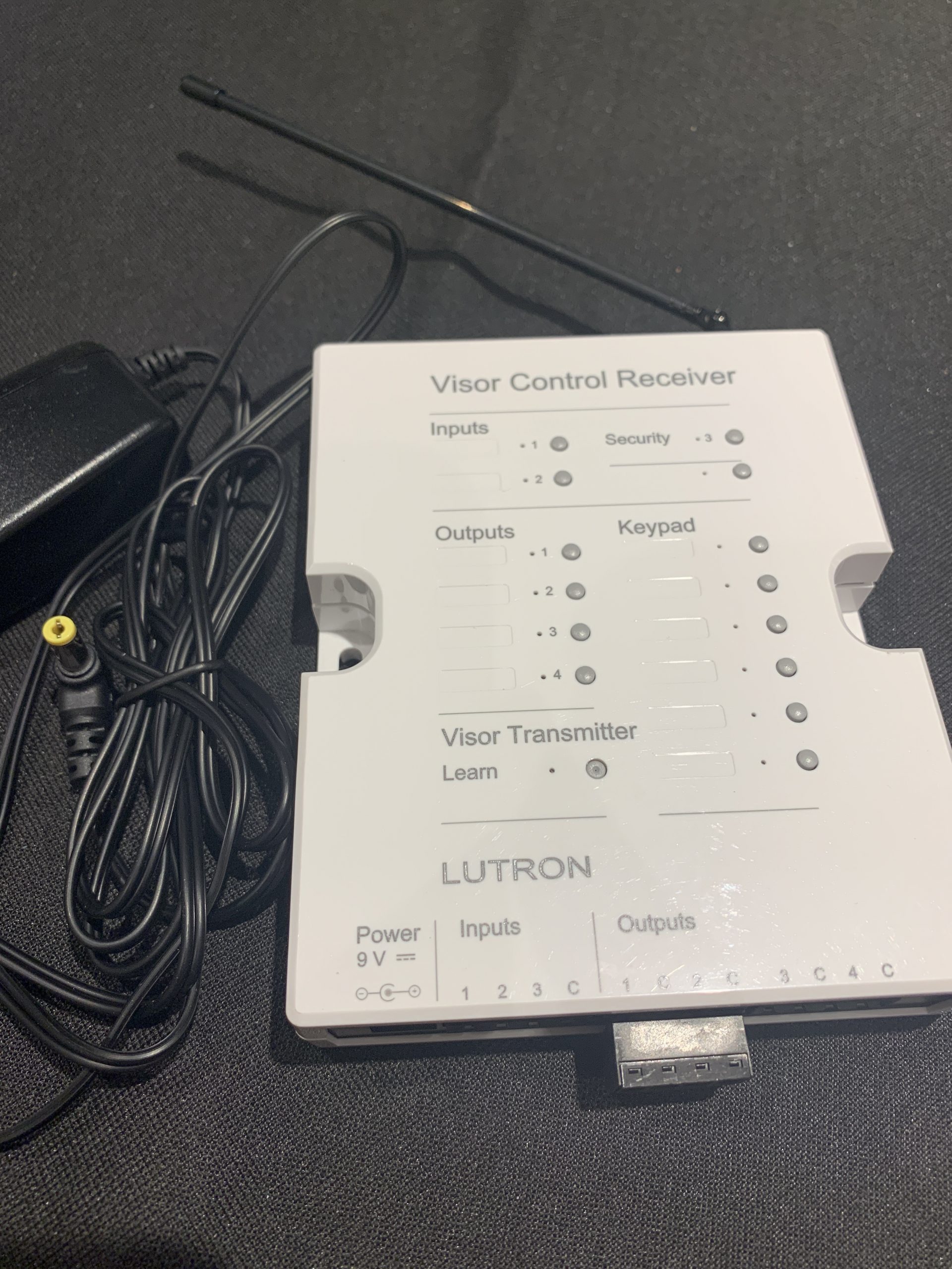 Lutron HomeWorks QS Car Visor Receiver
