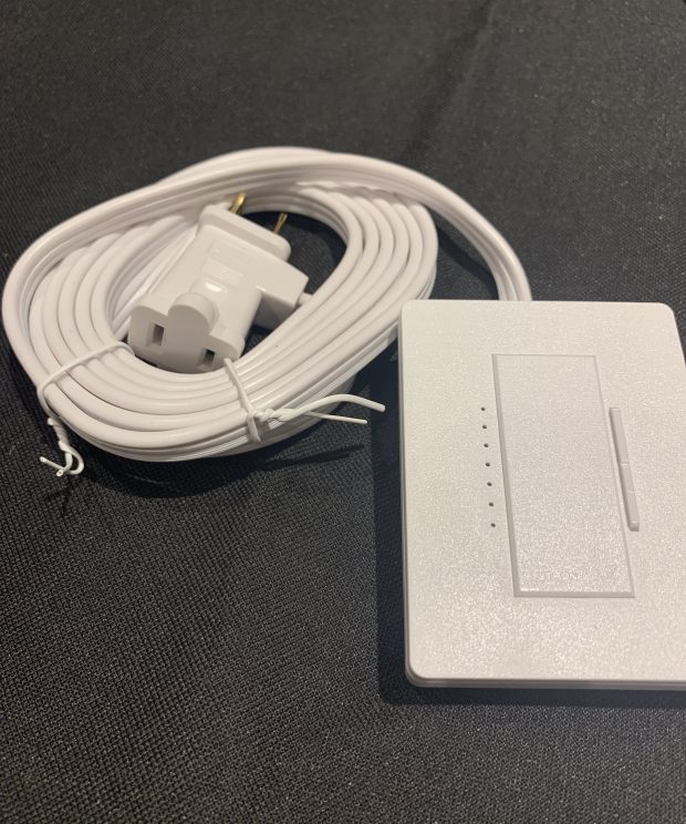 Lutron HomeWorks Lamp Dimmer Snow White