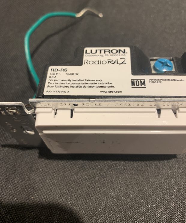 Lutron RadioRA Remote Switch -Used