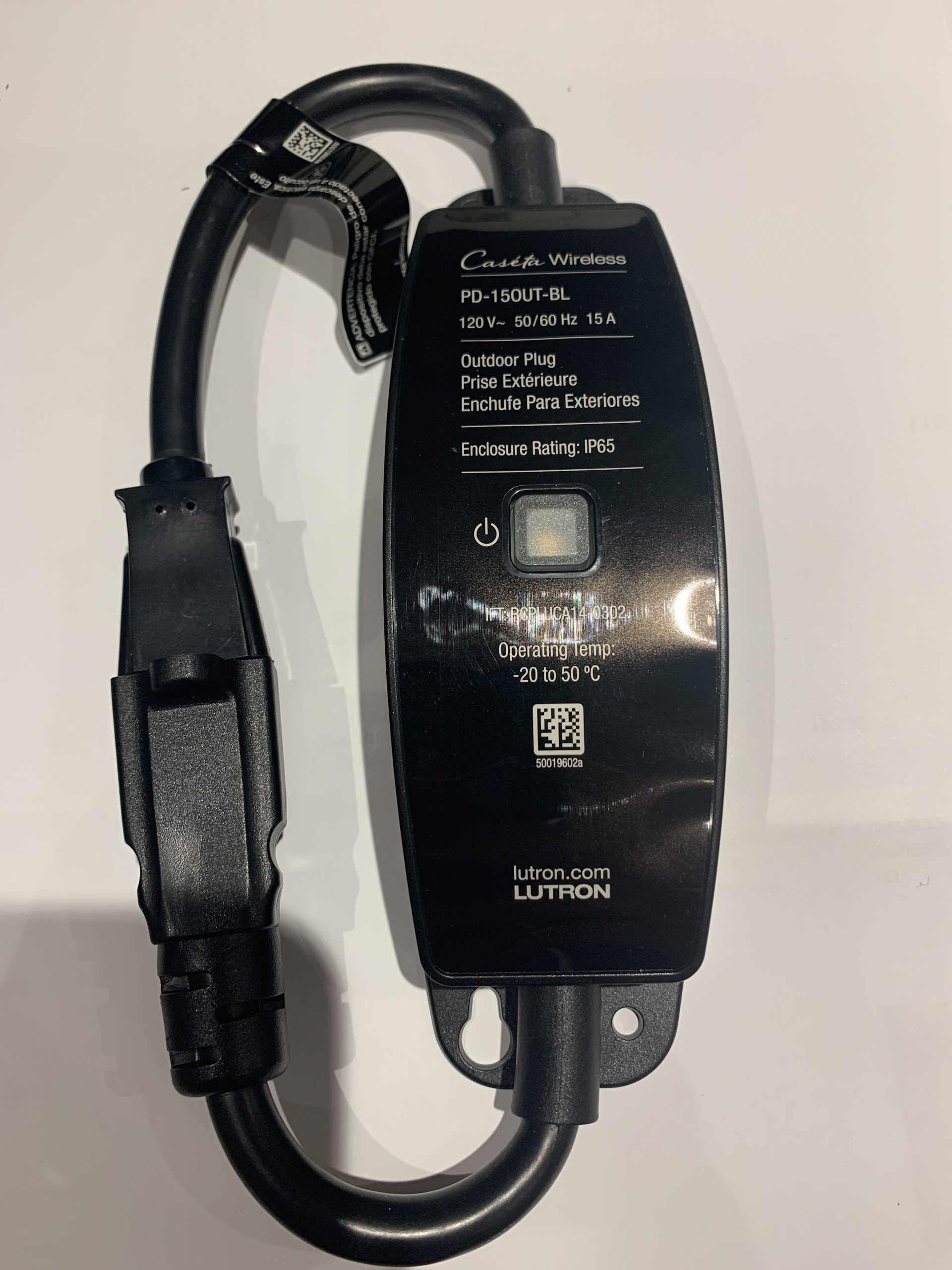 Lutron Caseta Oudoor 15 AMP Plug