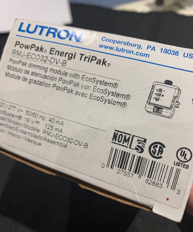 Lutron RMJ ECO32 Energi TriPak