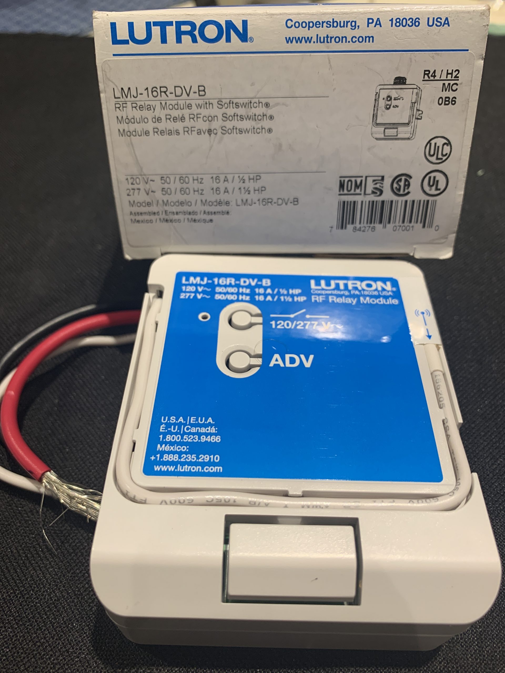 Lutron LMJ16R RF Switch