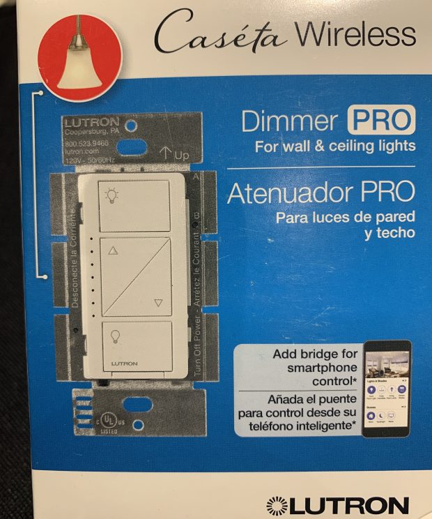 Lutron Caseta Pro 10NXD Dimmer