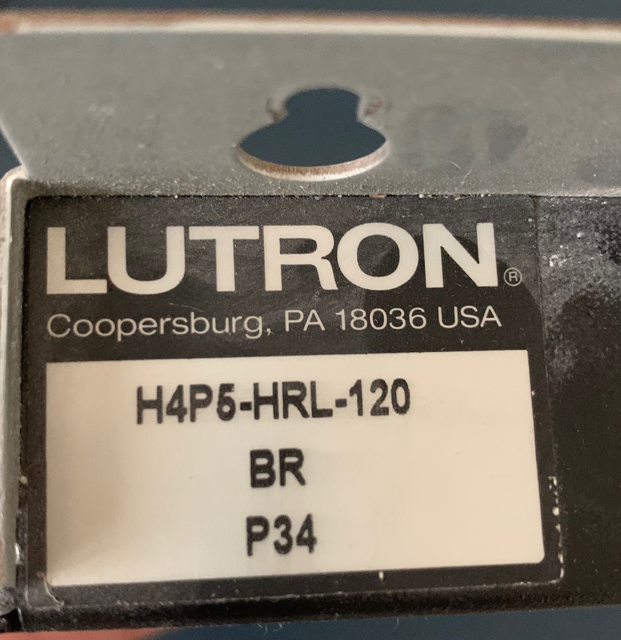Lutron HomeWorks Illumination Processor H4P6-HRL-120