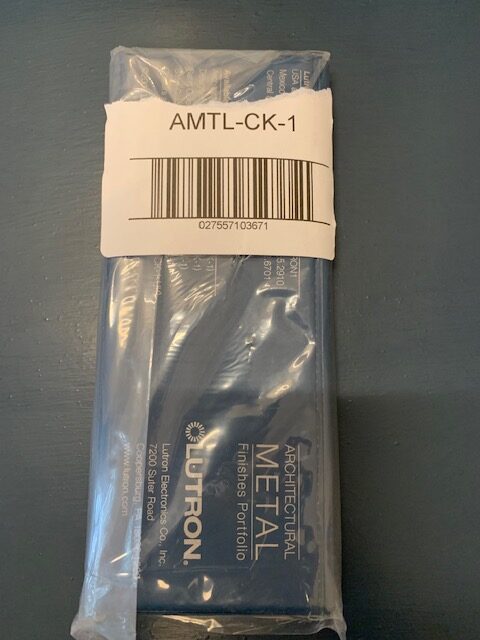 Lutron Architectural Metal Finish Portfolio AMTL-CK-1