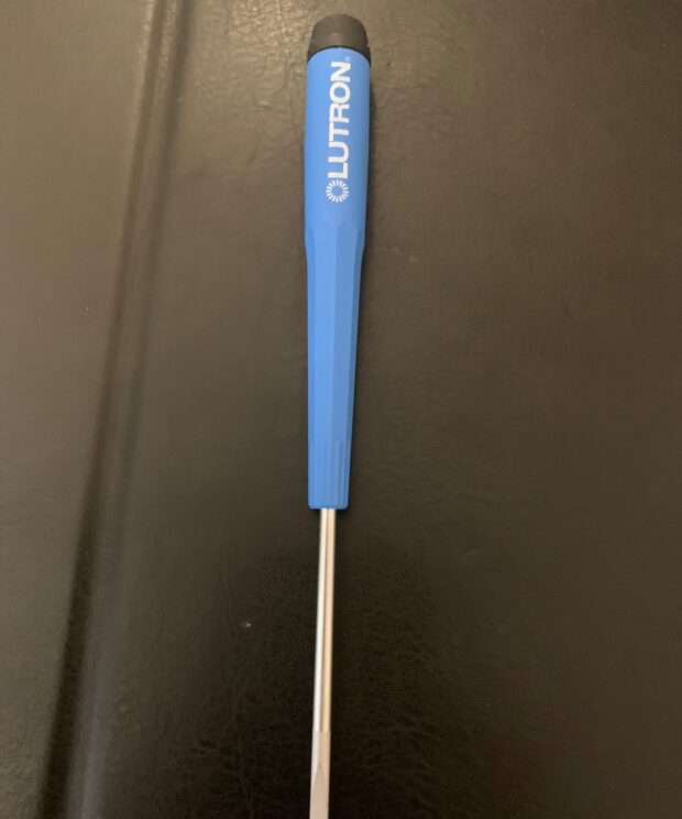 Lutron Flat Blade Screw Driver