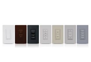 CLW-DIMEX-P-W-T - Cameo® Wireless In-Wall Dimmer, 120V, White Textured
