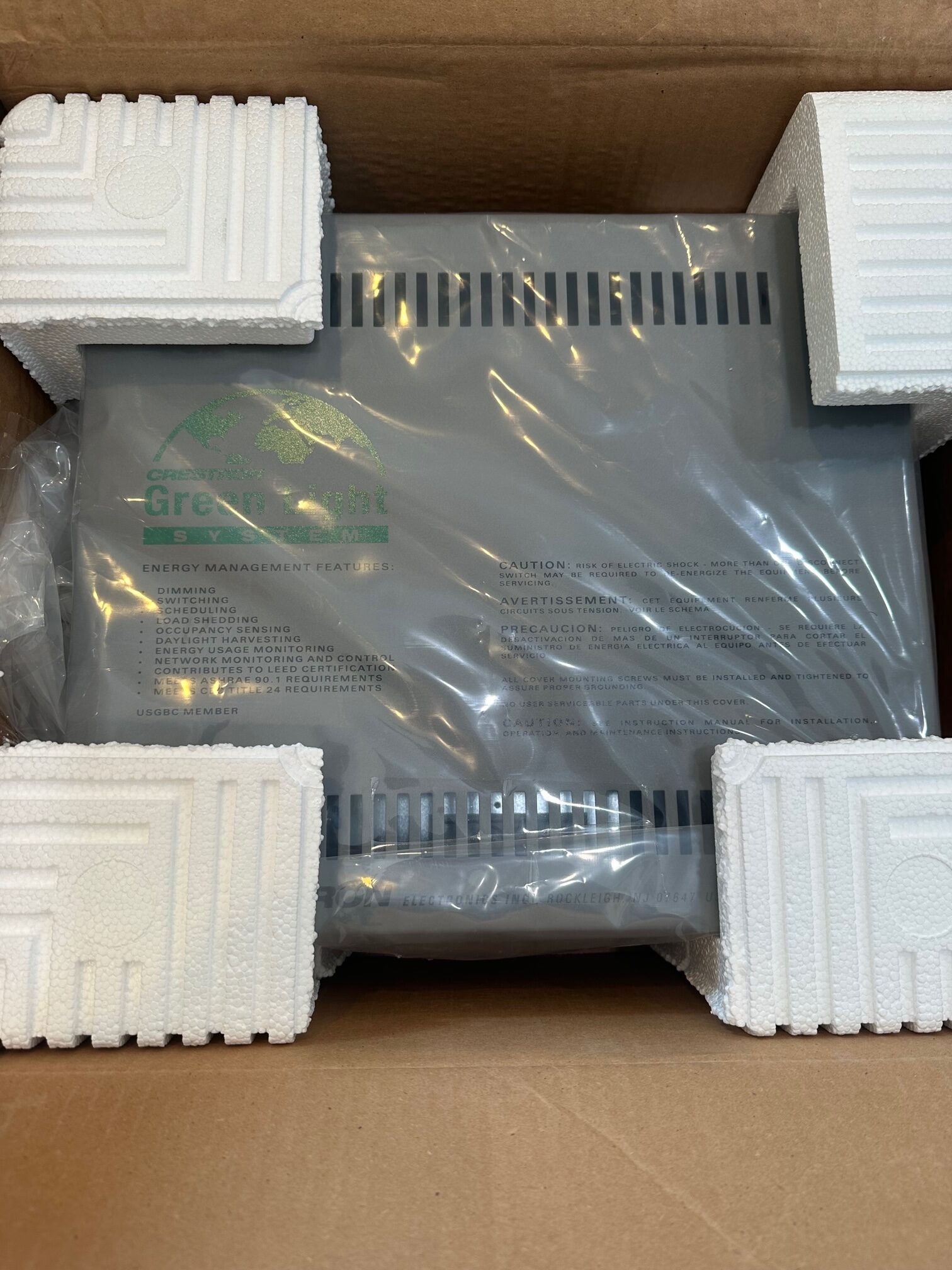 DIN-EN-2X18 Enclosure for DIN Rail Devices, 2 DIN Rails, 18 M Wide