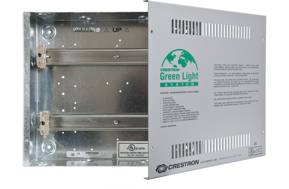 DIN-EN-2X18 Enclosure for DIN Rail Devices, 2 DIN Rails, 18 M Wide