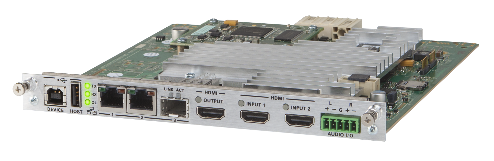 DM-NVX-351C DM NVX® 4K60 4:4:4 HDR Network AV Encoder/Decoder Card with Downmixing