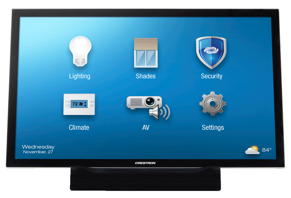 Crestron TSD-2020-B 20” HD Touch Screen Display, Black